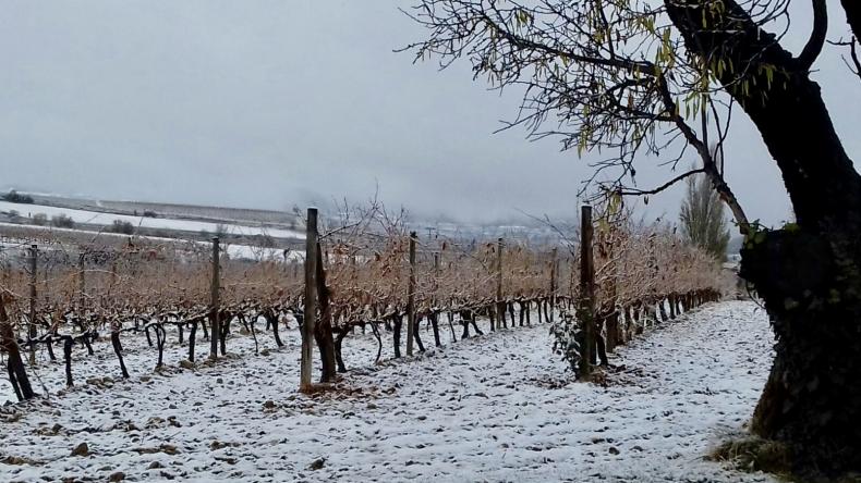 La nieve ha llegado a La Rioja