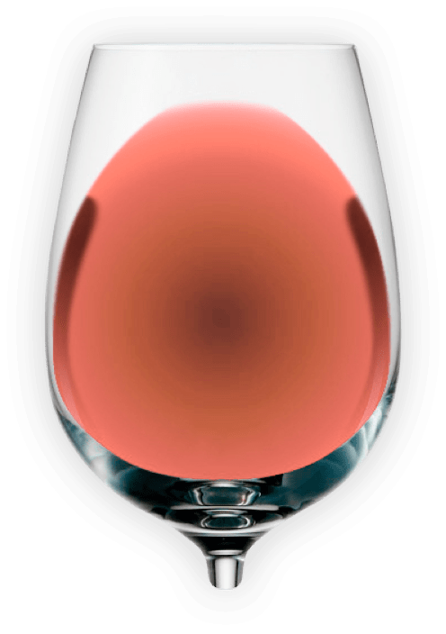 Rose in wine glass 