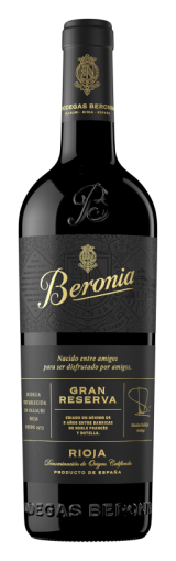 Botella Beronia gran reserva