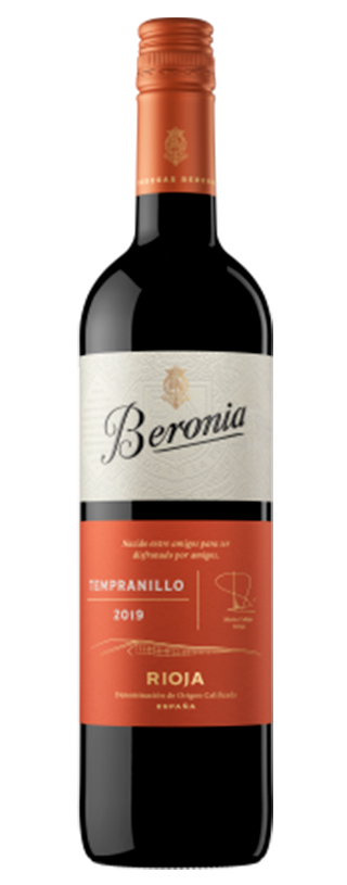 Beronia Tempranillo Bottle Shot 