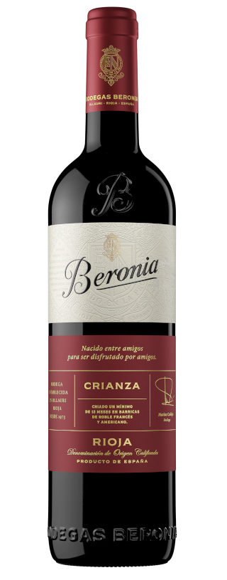 Botella Beronia crianza