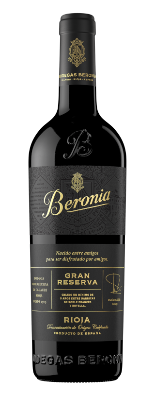 Botella Beronia gran reserva